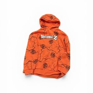 Dragon Ball Z Kids Orange Hoodie